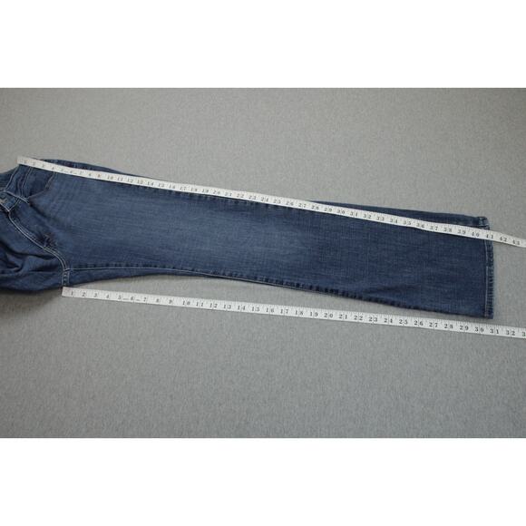 Levis Jeans Womens 8M (29 x 32) Blue Cotton Blend Stretch Classic Bootcut - Picture 8 of 8